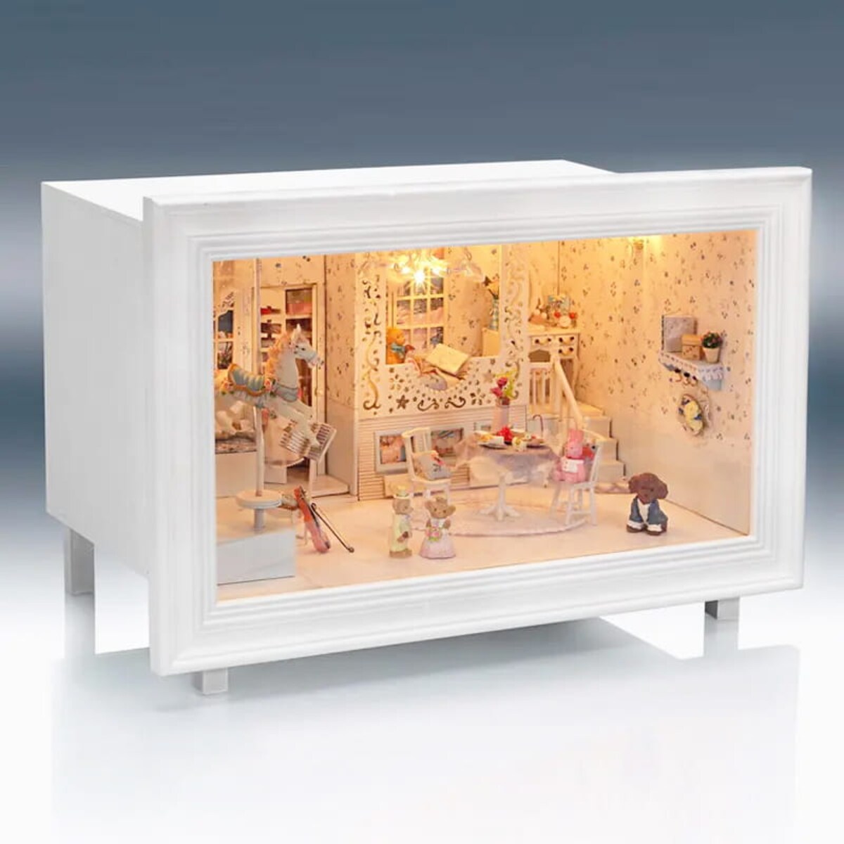 Miniaturowy domek - Wspomnienie dzieciństwa