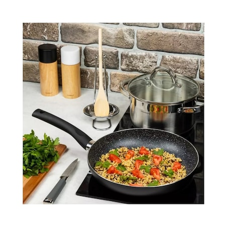 Kinghoff patelnia z powłoką marmurową Marmo 14cm 8367