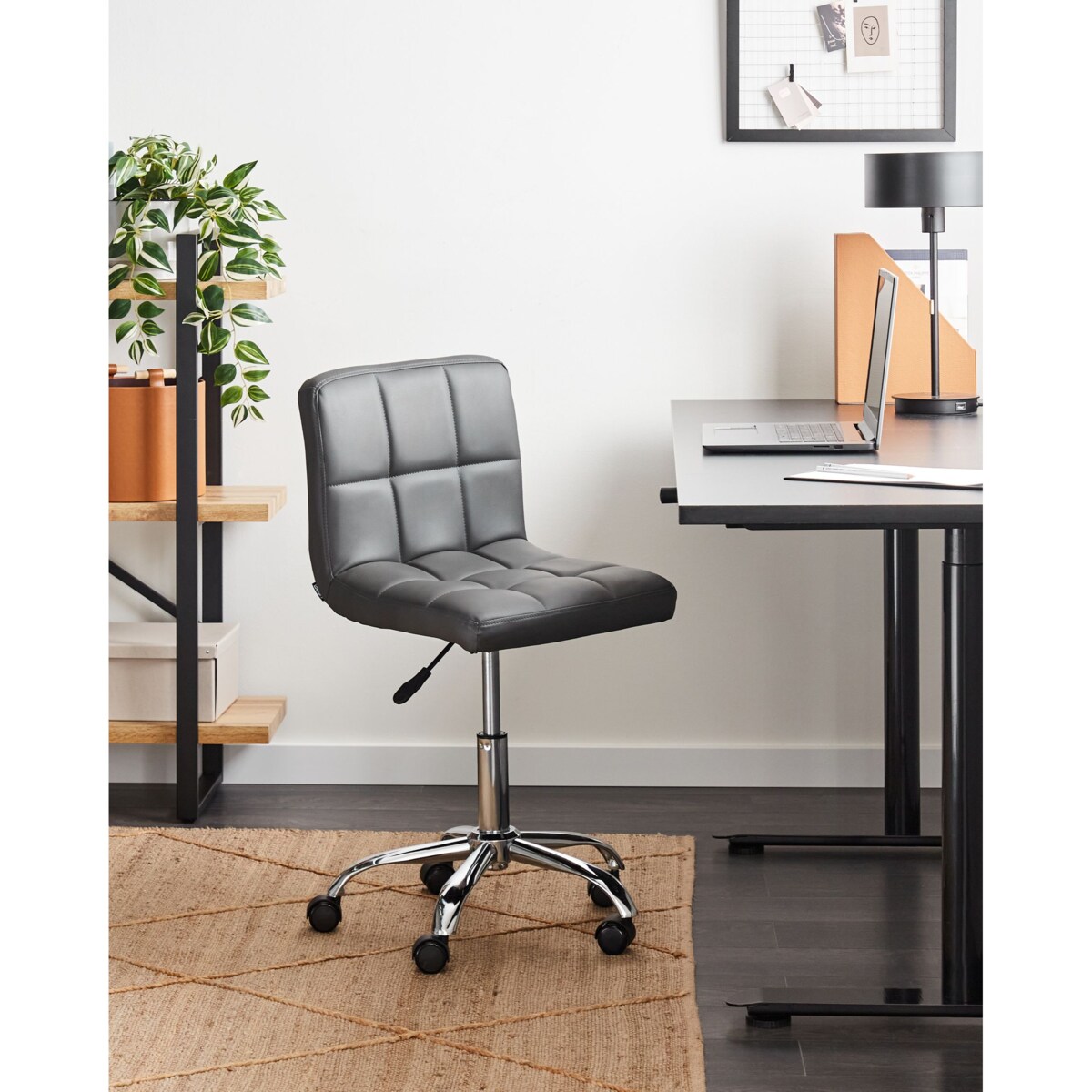 Fotel biurowy Jasnoszary MARION