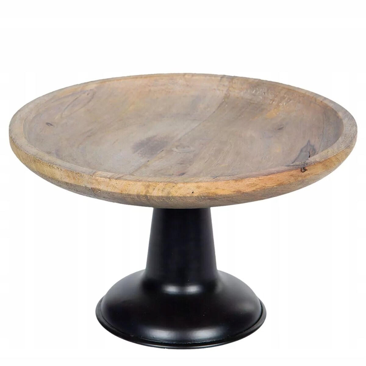 PATERA NA NODZE NÓŻCE OWOCE DREWNIANA BOHO DUŻA 26cm okrągła dekoracyjna