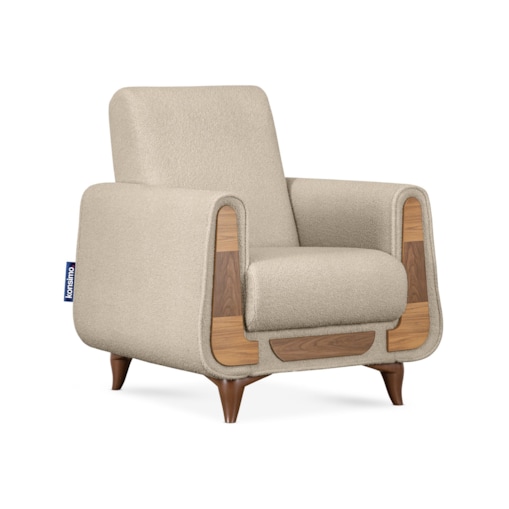 KONSIMO GUSTAVO Kremowy fotel