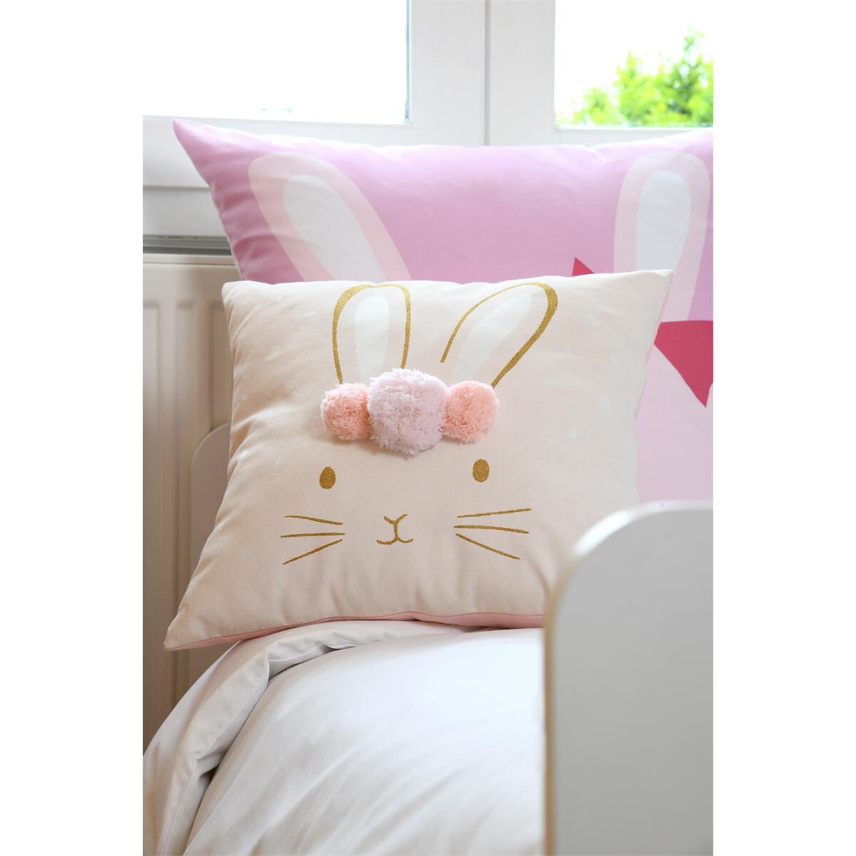 Poduszka dla dziecka MATTY zajączek, 40 x 40 cm