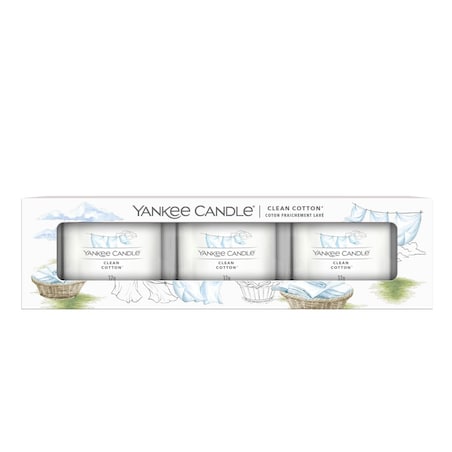 Yankee Candle mini 3-pack CLEAN COTTON