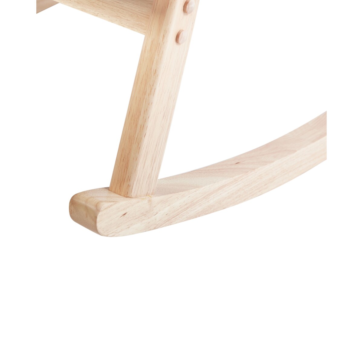 Fotel bujany LEKNES Boucle Beżowy