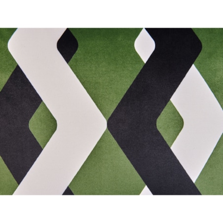 Zestaw 2 poduszek ogrodowych SWAY Wzór geometryczny 30 x 50 cm Kolorowy