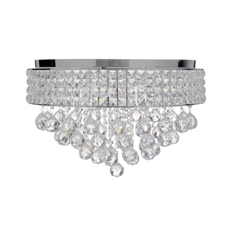 Żyrandol metalowy srebrny CEDEIRA