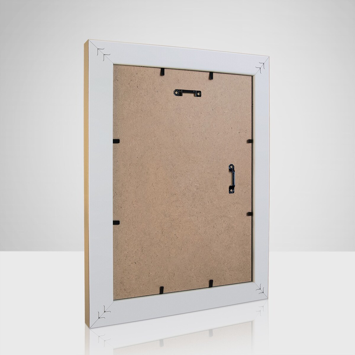 Złota ramka 13x18 cm, szeroka ramka na zdjęcie, Knor-foto-ramki na zdjęcia i plakaty