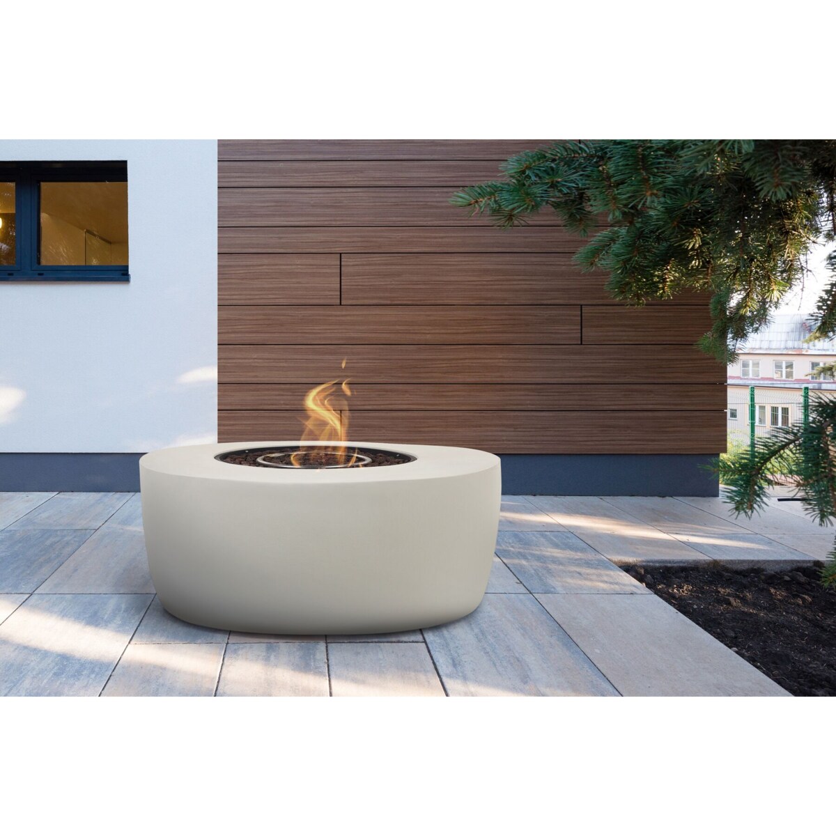 Palenisko ogrodowe jasnoszare INDUS II