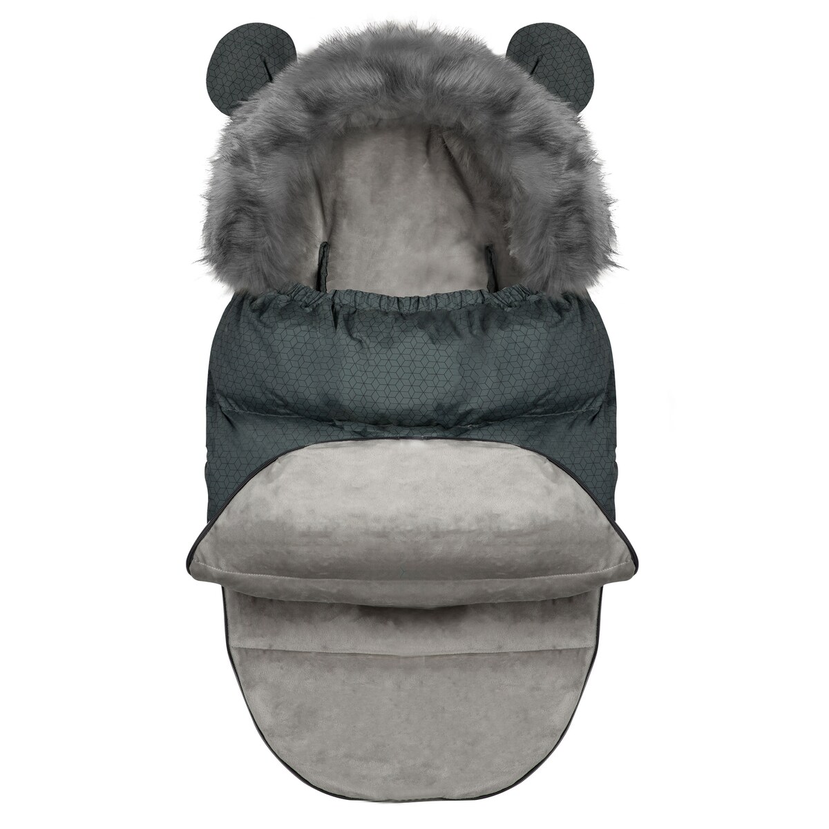 Śpiworek zimowy do wózka gondoli na sanki gruby Ricokids