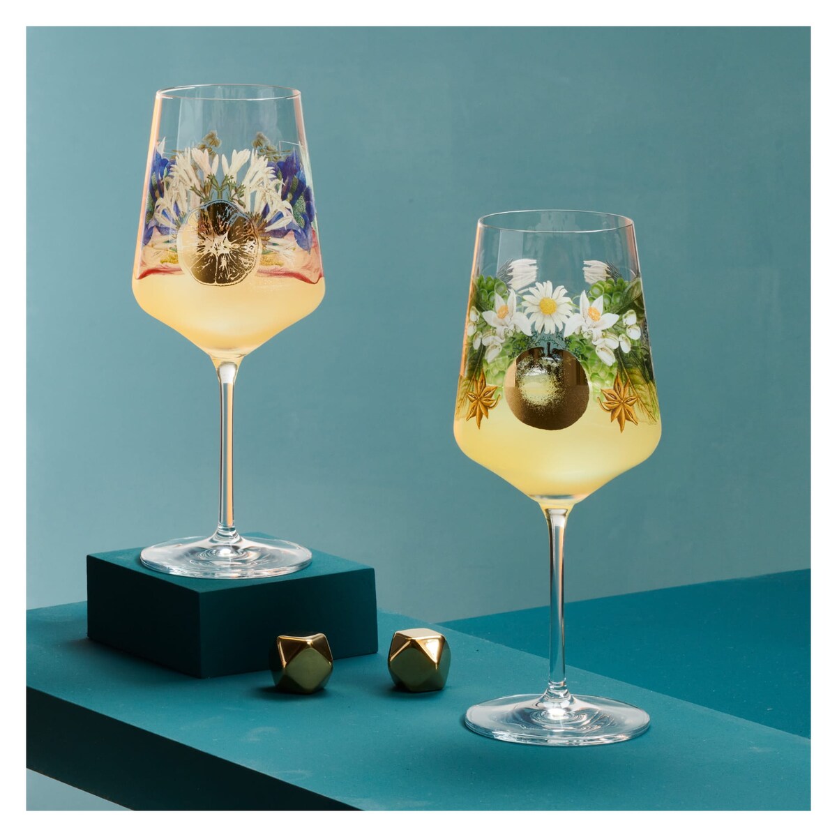 Zestaw 2 kieliszków do koktajli Summer Frenzy deluxe, Juan Zavala