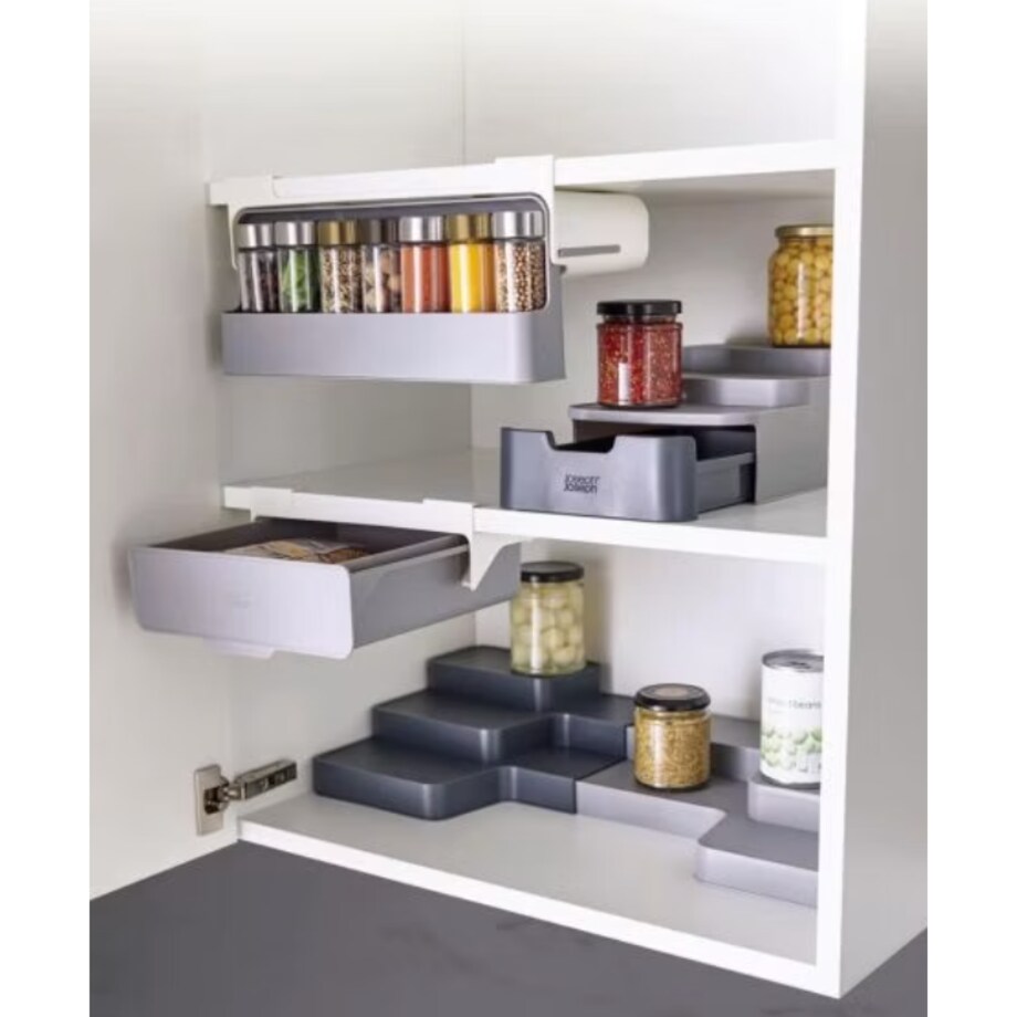Organizer rozsuwany do szafek CupboardStore, 9 x 26 cm, Joseph Joseph