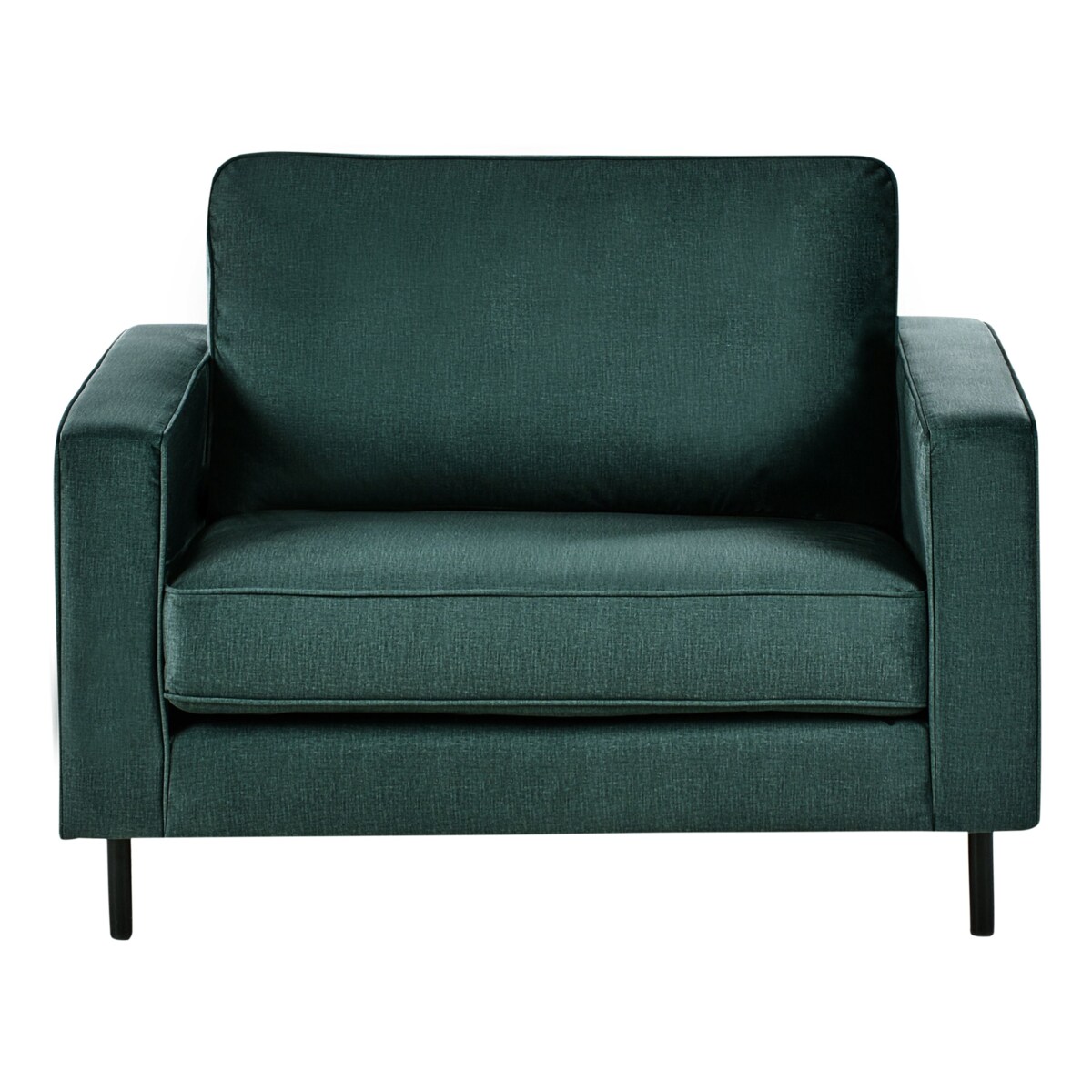 Komplet wypoczynkowy SAVALEN Welur Ciemnozielony dla 4 osób