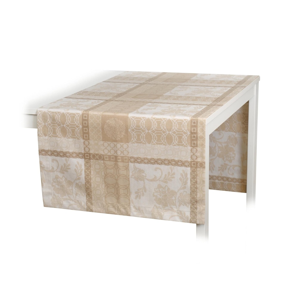 Powlekany bieżnik plamoodporny Beige Symphony – 50 × 220 cm