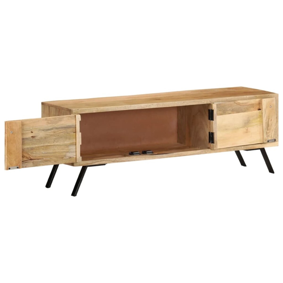 vidaXL Szafka pod telewizor, 110x30x40 cm, lite drewno mango