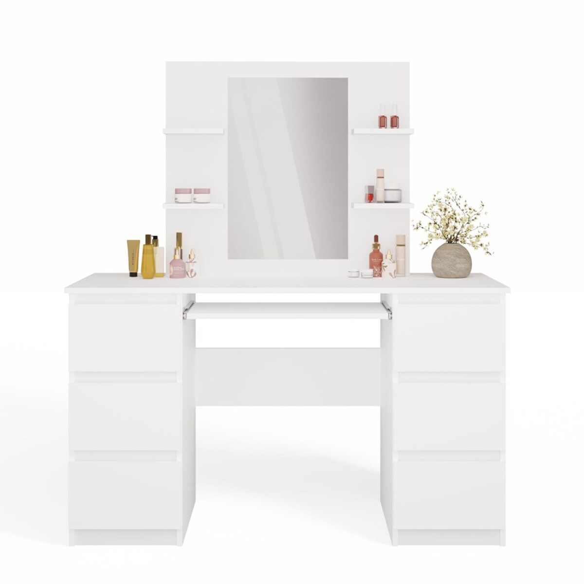 Zestaw toaletka Marina T/L/4P +KUBA BIAŁY