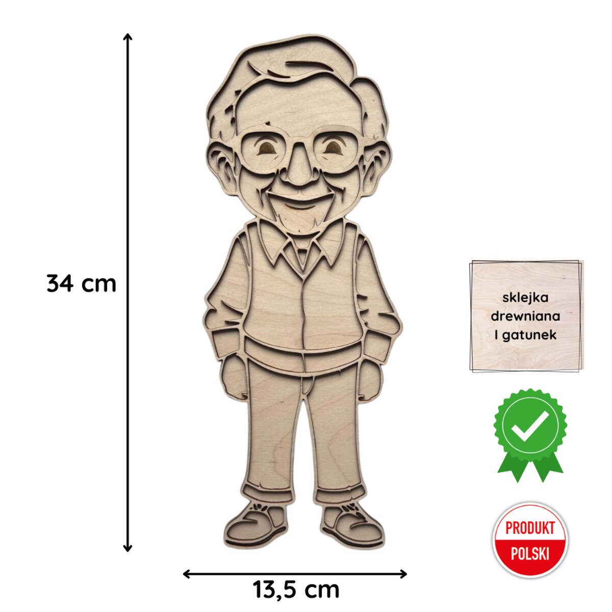 Wysypywanka sensoryczna XXL - Dziadek