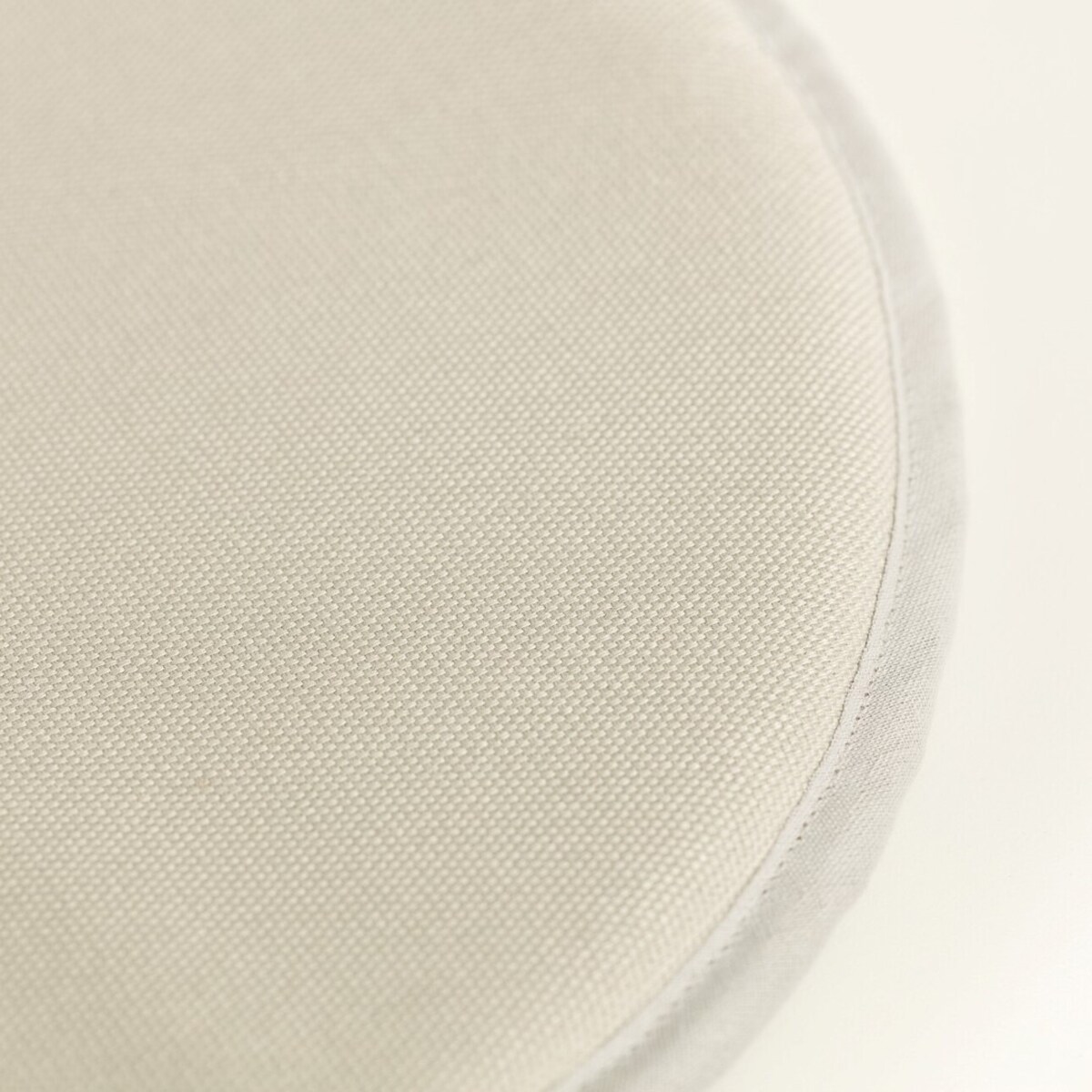 Siedzisko na krzesło Dot silver, śr. 34 x 2cm