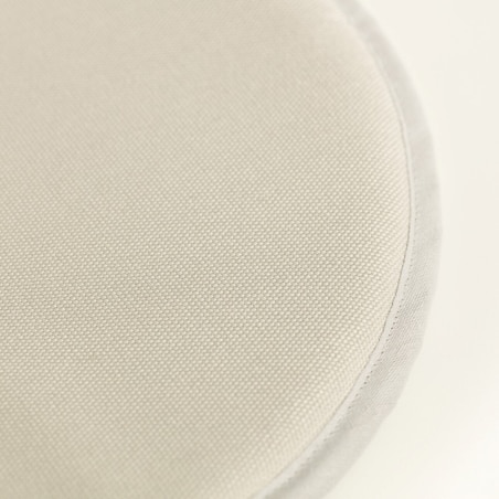 Siedzisko na krzesło Dot silver, śr. 34 x 2cm