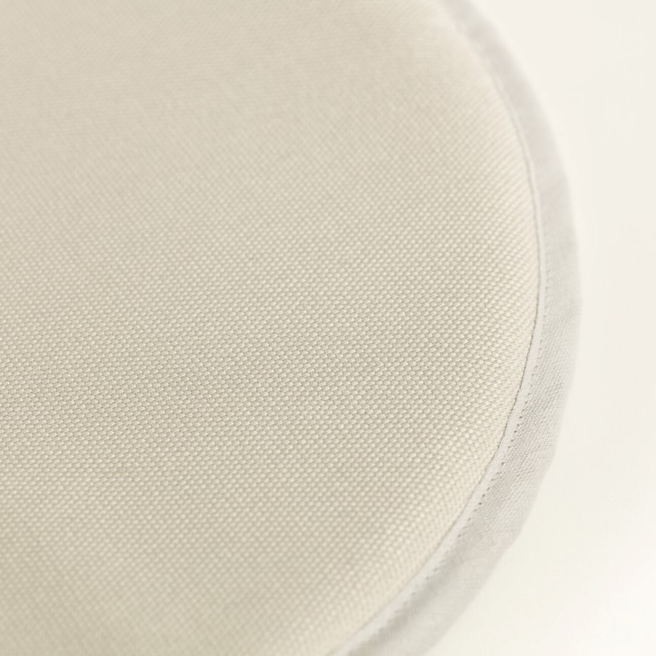 Siedzisko na krzesło Dot silver, śr. 34 x 2cm