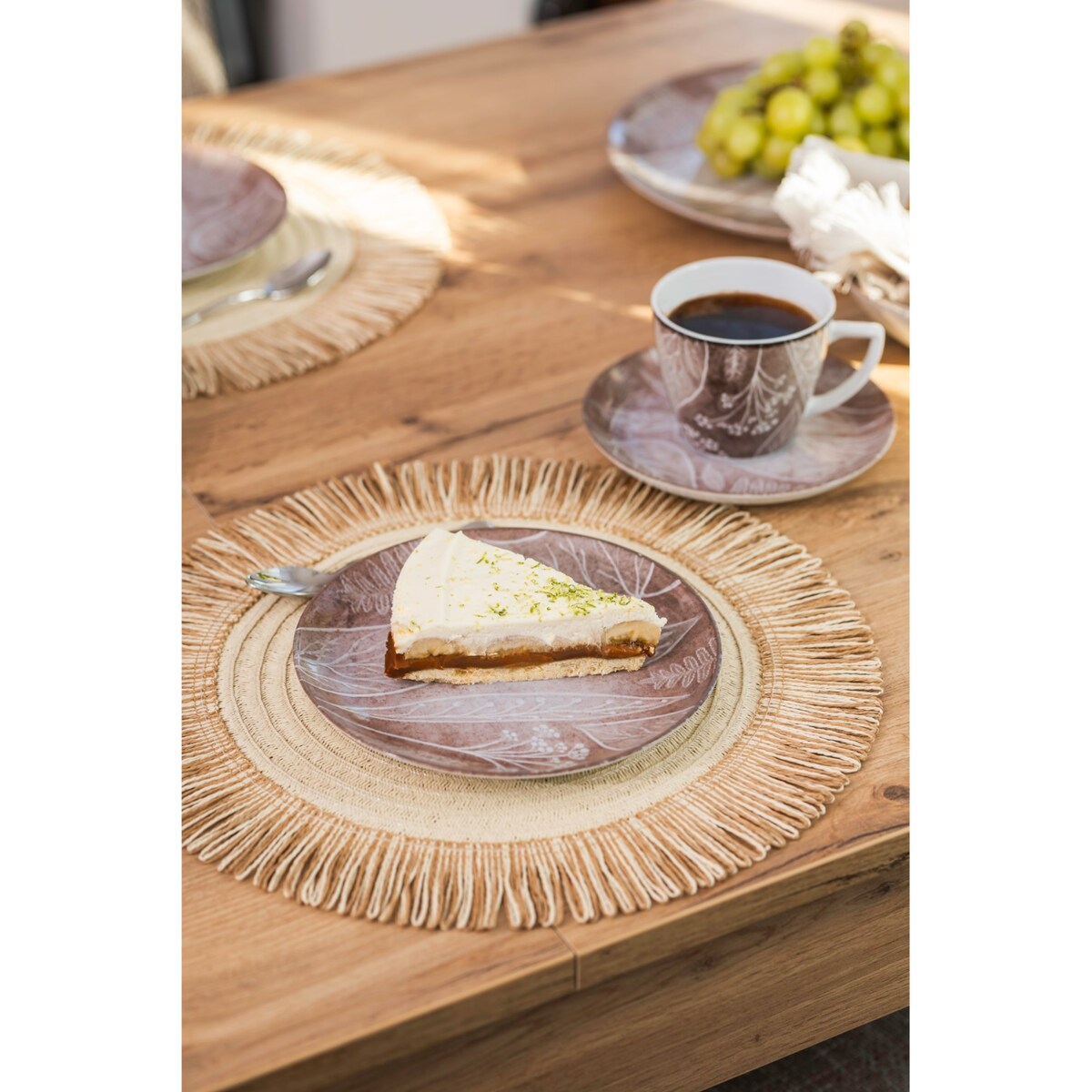 Talerz płytki 20,5 cm Boss Cztery Pory Roku Jesień LU39 (9075B)