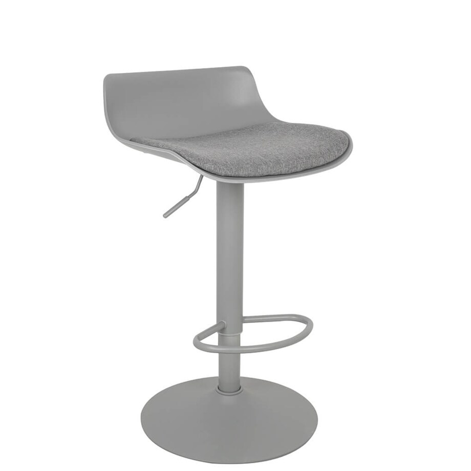 Szary hoker Snap Bar Tap z podnóżkiem poduszka regulacja