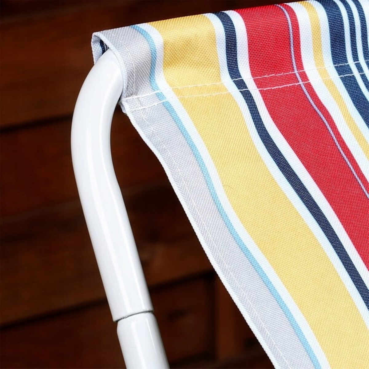 Leżak PLAŻOWY OGRODOWY turystyczny kempingowy składany przenośny fotel