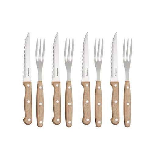 Klausberg zestaw sztućców do steków 8 sztuk 63938