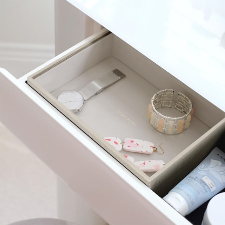 Szkatułka na biżuterię Stackers Croc open classic putty