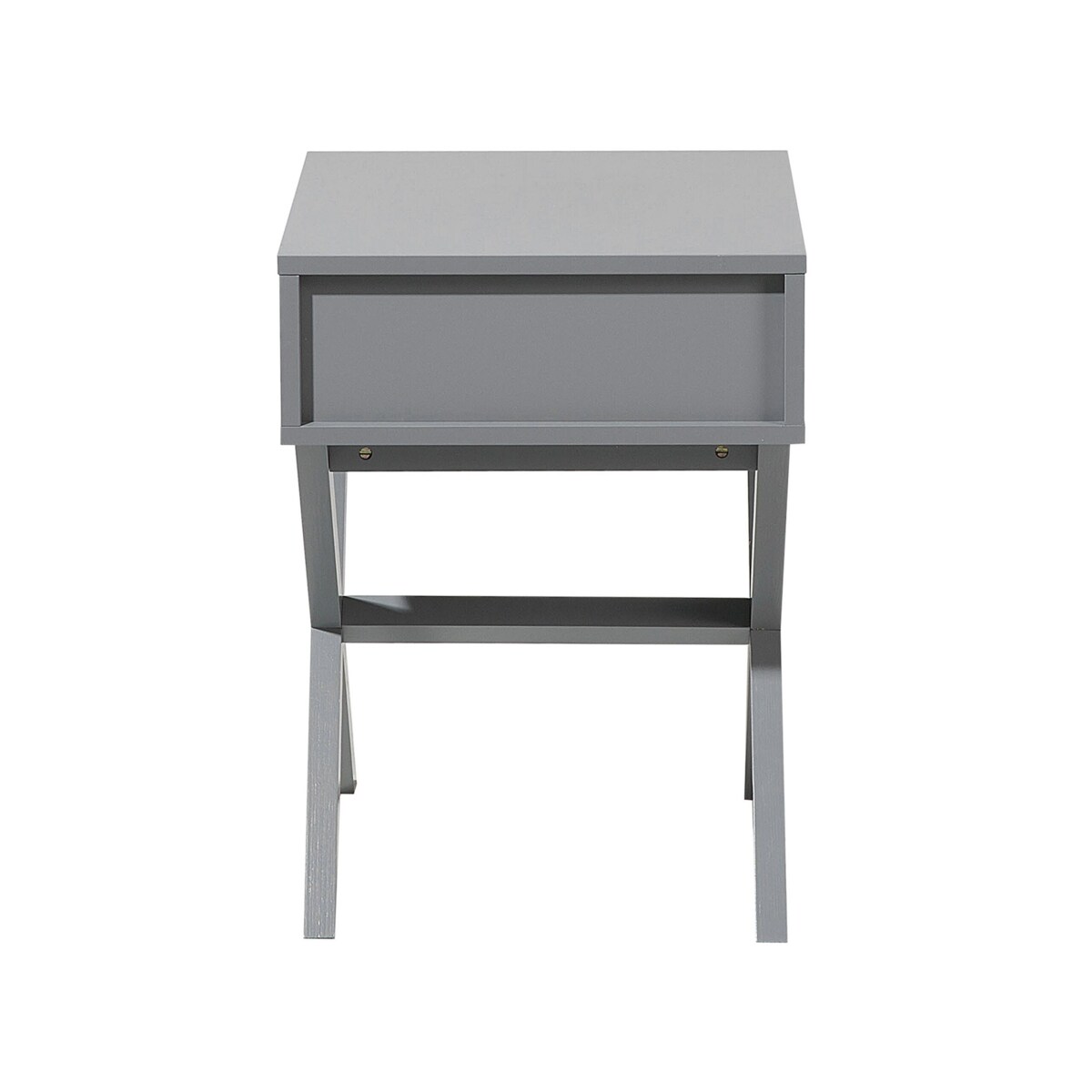 Stolik pomocniczy szary MONROE
