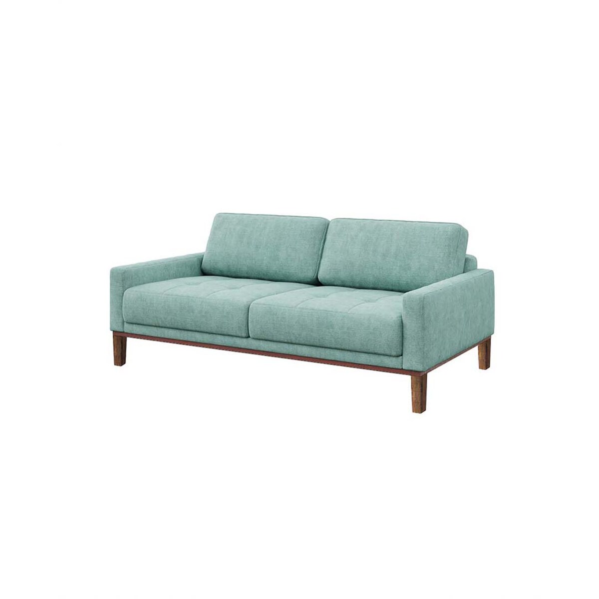 Sofa 2-osobowa Musso z pikowanym siedziskiem Miętowa