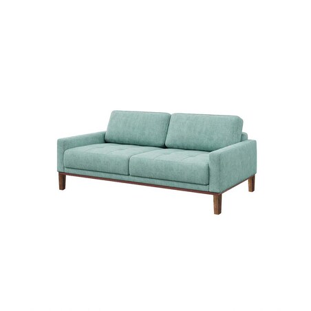 Sofa 2-osobowa Musso z pikowanym siedziskiem Miętowa