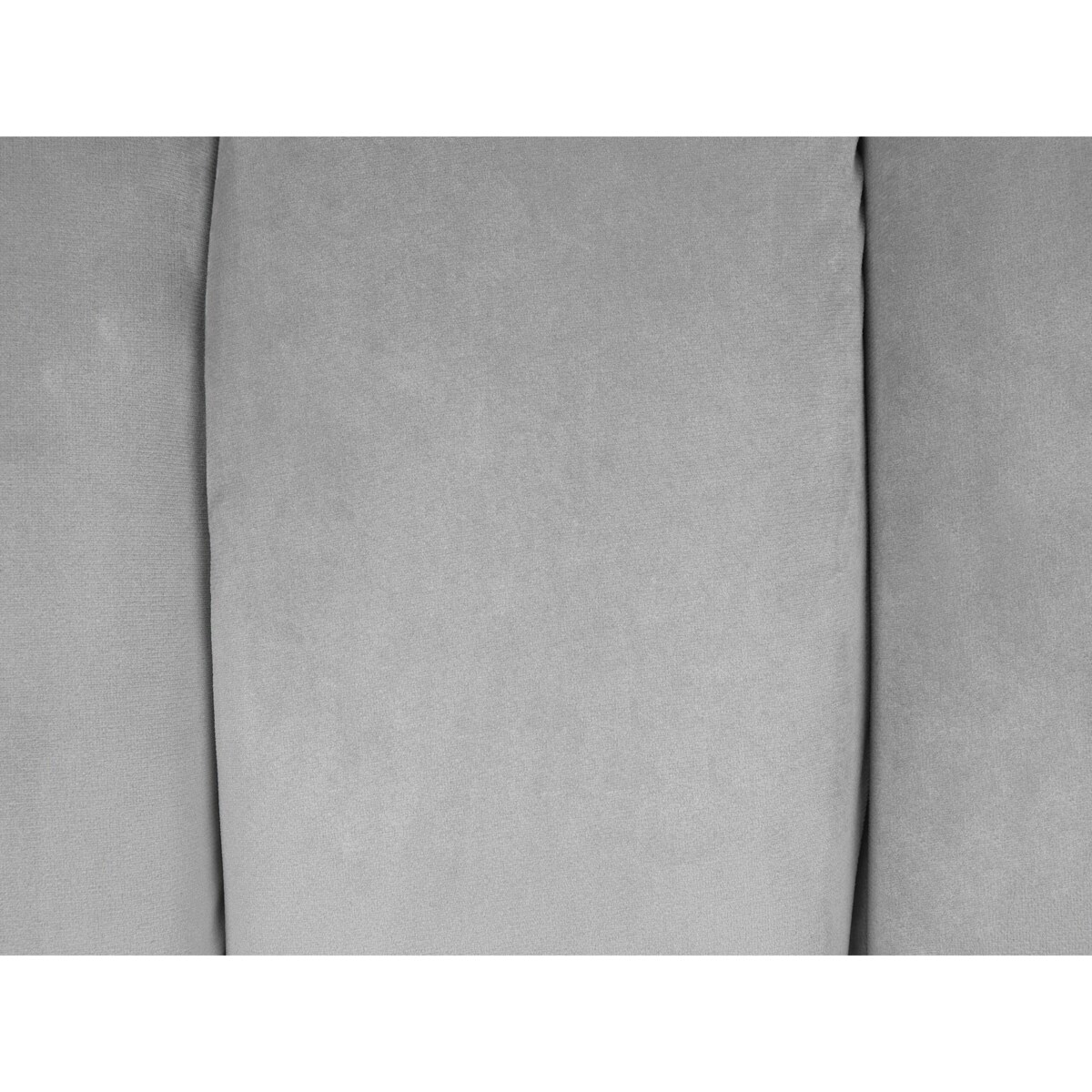 Sofa 3-osobowa welurowa szara ALSVAG