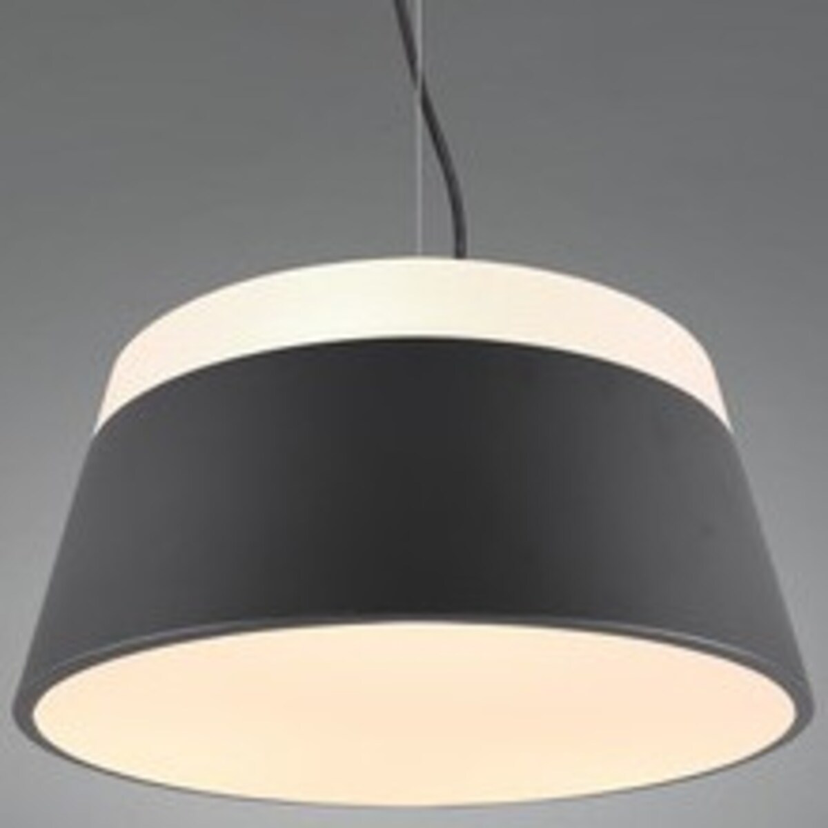 LAMPA wisząca BARONESS 308900342 Trio okrągła OPRAWA zwis metalowy grafitowy