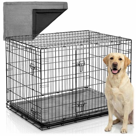 Klatka dla psów + legowisko 107x71x77 cm Pethaus 620200-606200