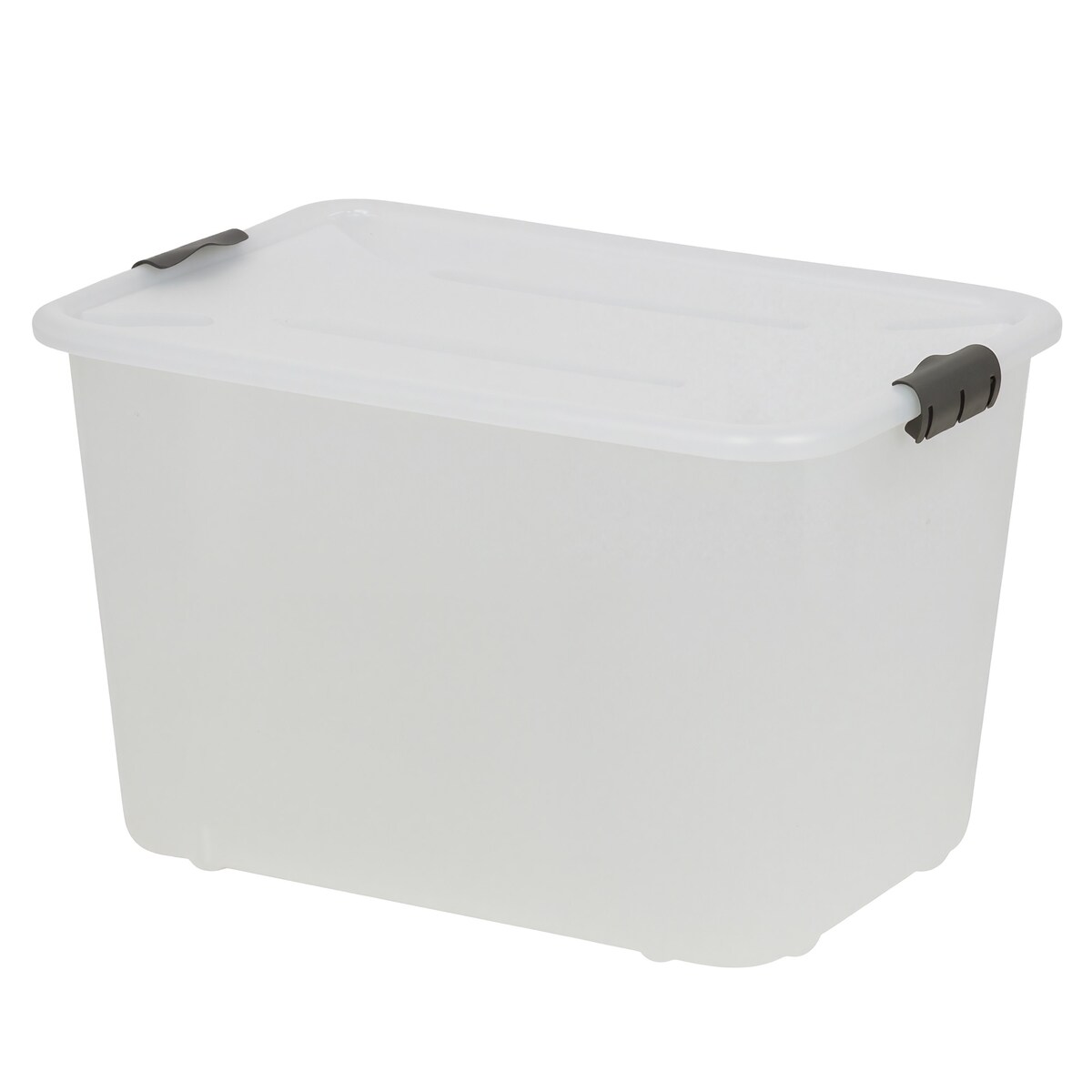 Pojemnik Plastikowy Pudełko 30 L Plastikowe Zamykany Z Pokrywką Pudło Box Do Przechowywania Na Zabawki Dokumenty Ubrania Mleczne