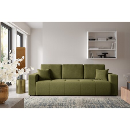 Kanapa MOLINIO z funkcją spania z pojemnikiem na pościel Kolor: Wind 34