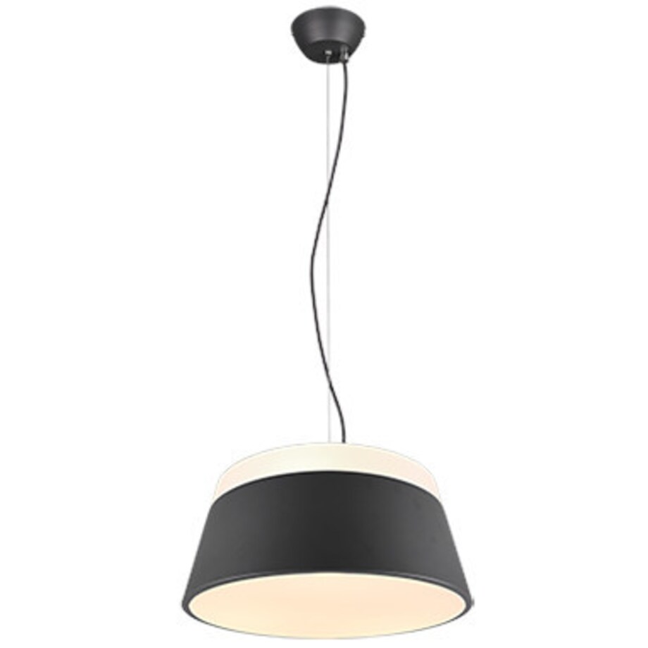 LAMPA wisząca BARONESS 308900342 Trio okrągła OPRAWA zwis metalowy grafitowy