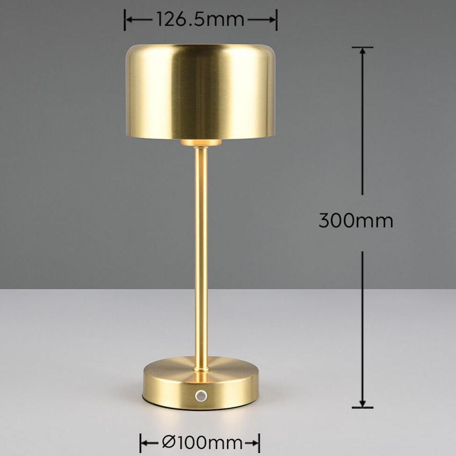 Lampka nocna dotykowa Jeff R59151108 RL Light LED 1W 3000K złoty mat