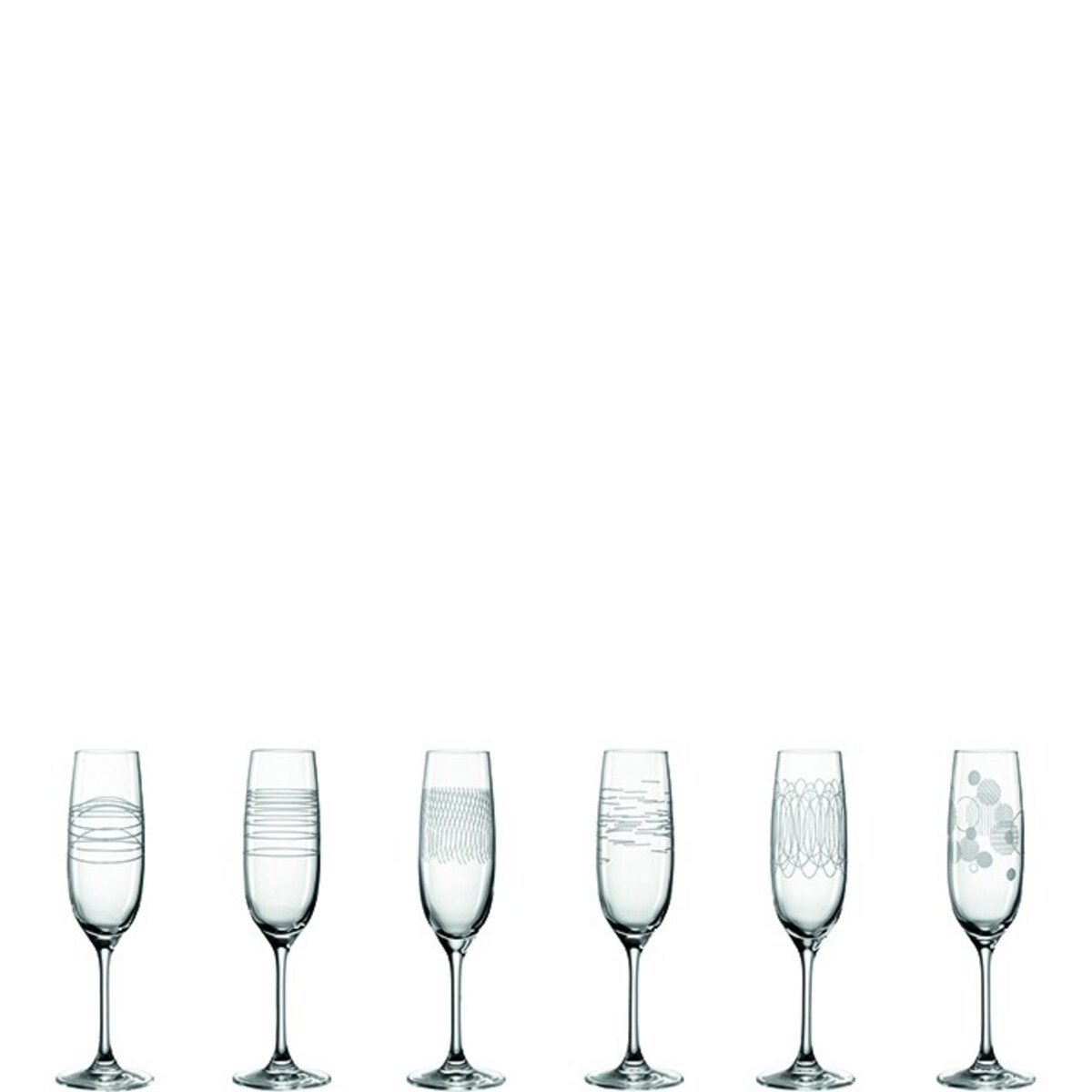 Leonardo - Zestaw 6 kieliszków do szampana 190ml CASELLA