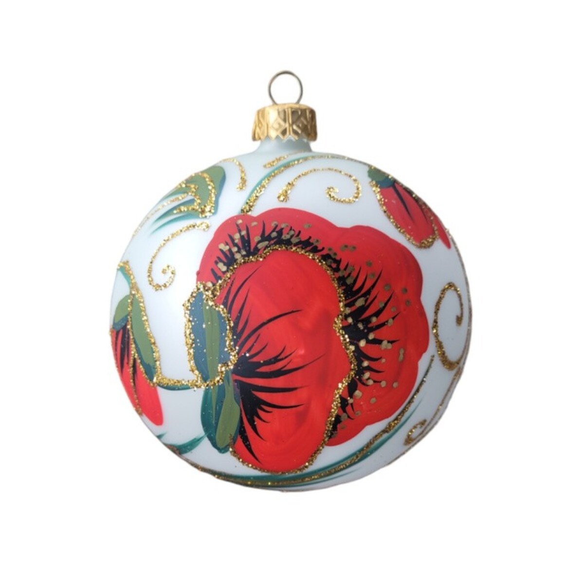 Komplet 4 szklanych bombek Ø 120 mm MAKI