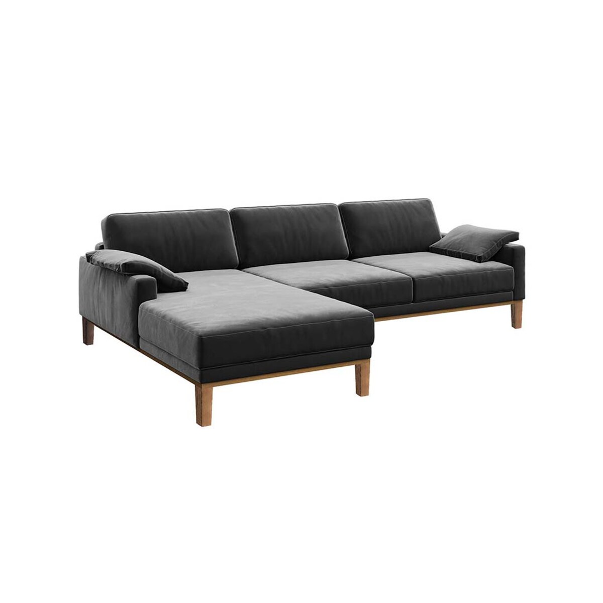 Sofa narożna Musso - ciemnoszara