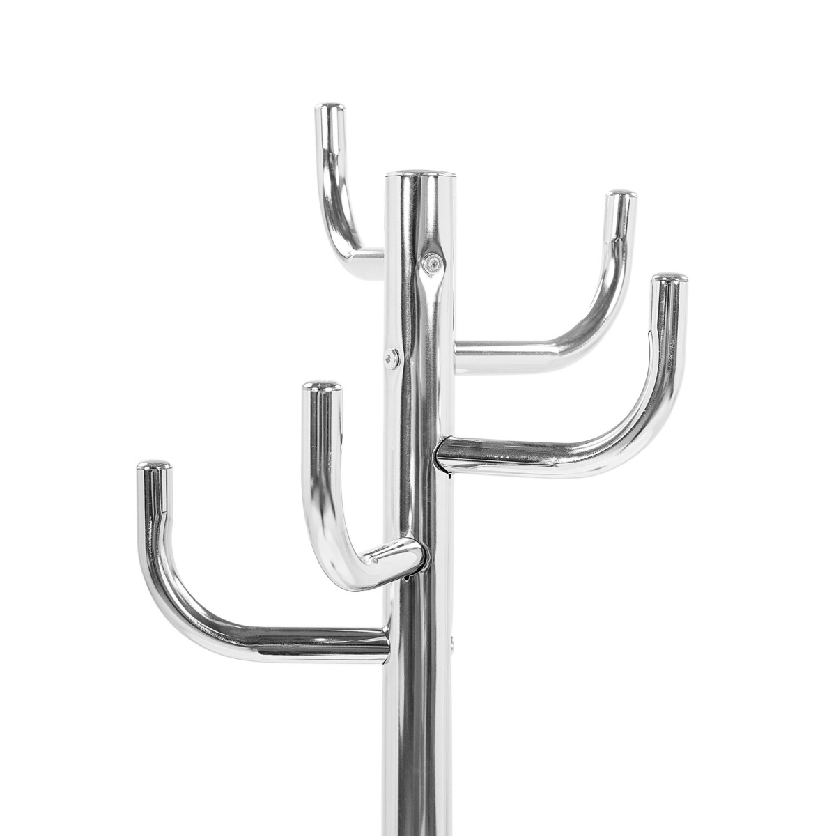 Wieszak stojący srebrny TRENTON