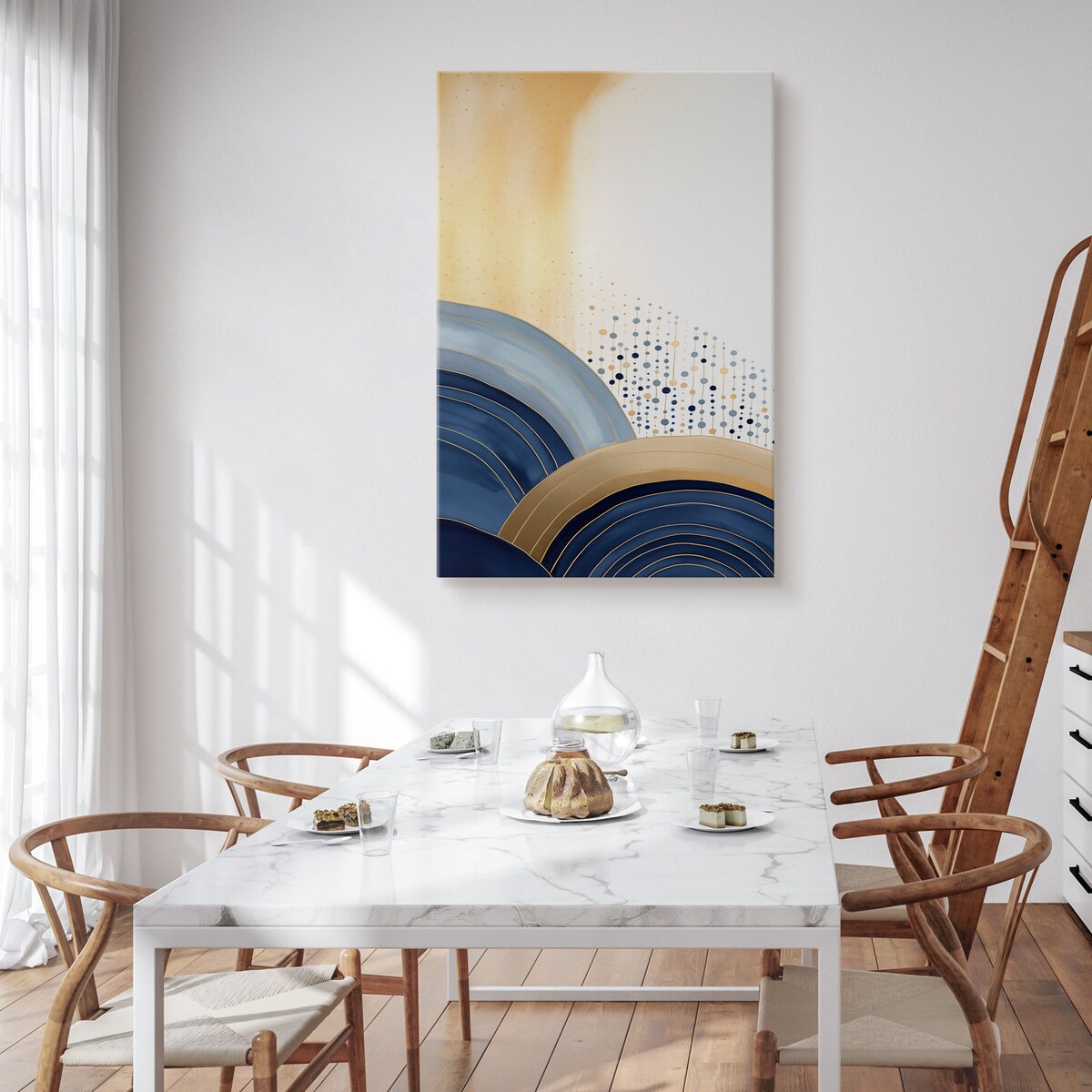 Obraz Ekskluzywne Złote Ornamenty Wzory Abstrakcja 80x120cm