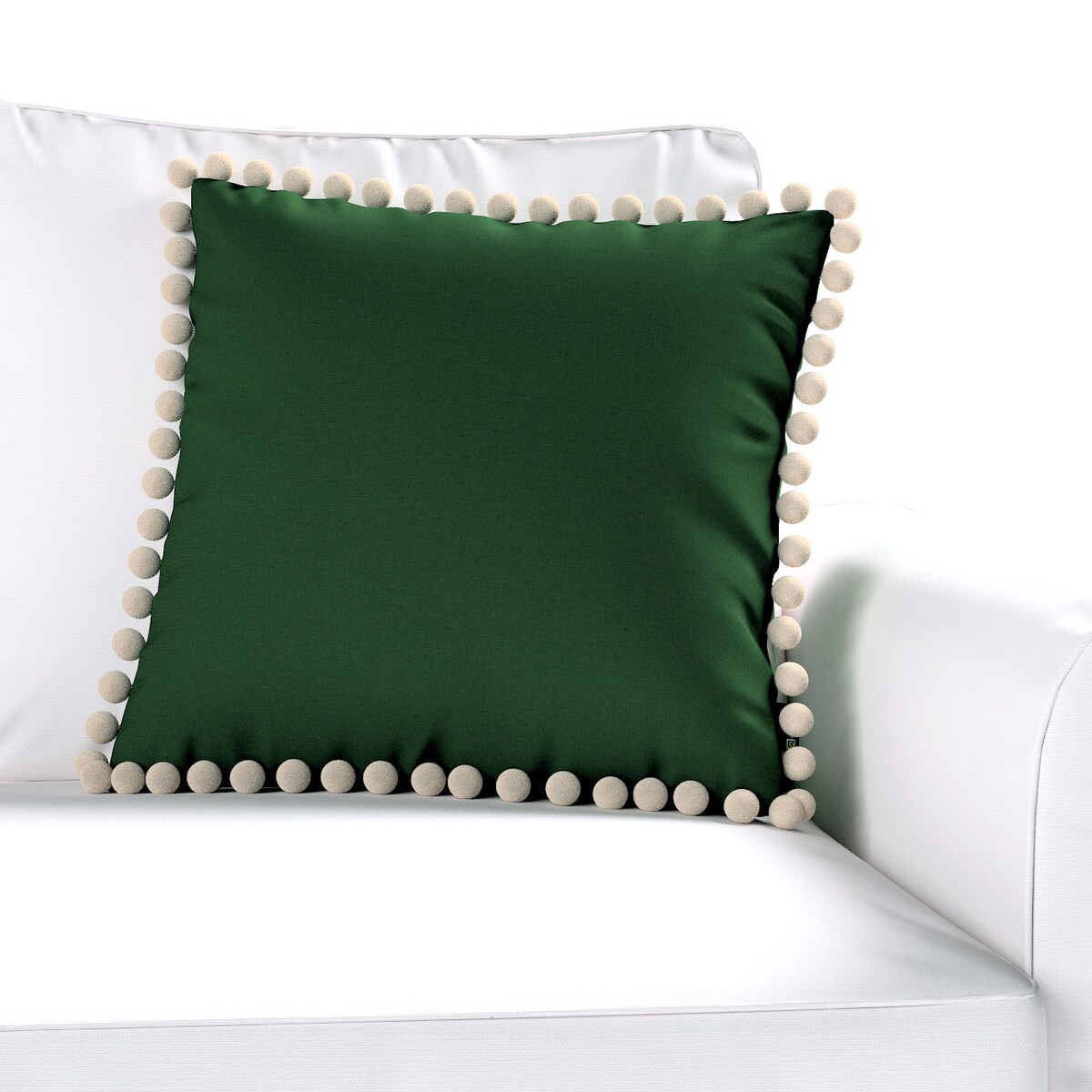 Poszewka Wera na poduszkę 45x45 zielony