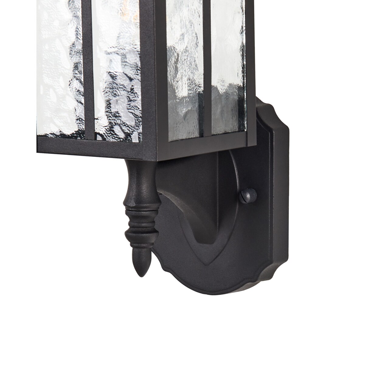 Lampa ścienna ogrodowa ALATA Czarny