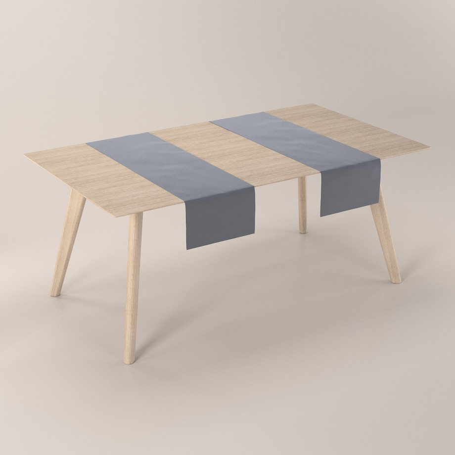 Bieżnik prostokątny 40x130 grafitowy szary