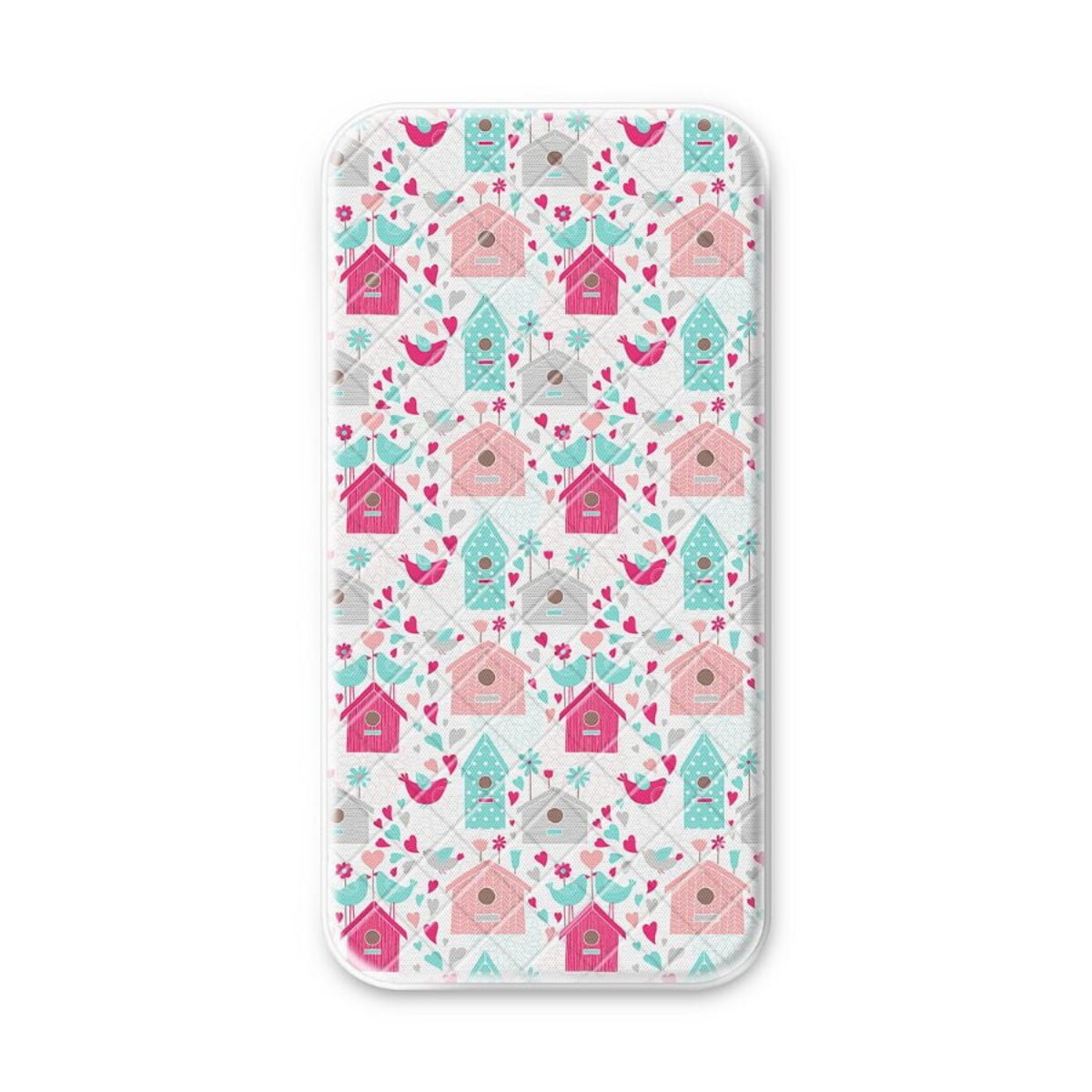 Top na materac 120x60 cm ochraniacz - DREAM Domki Różowe