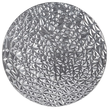 Dekoracja ścienna MOSCAVIDE Metal 60 cm Srebrny