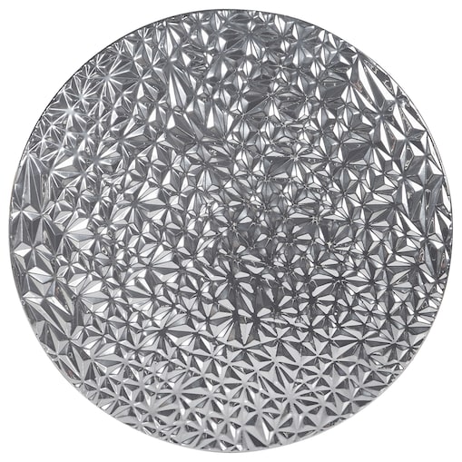 Dekoracja ścienna MOSCAVIDE Metal 60 cm Srebrny