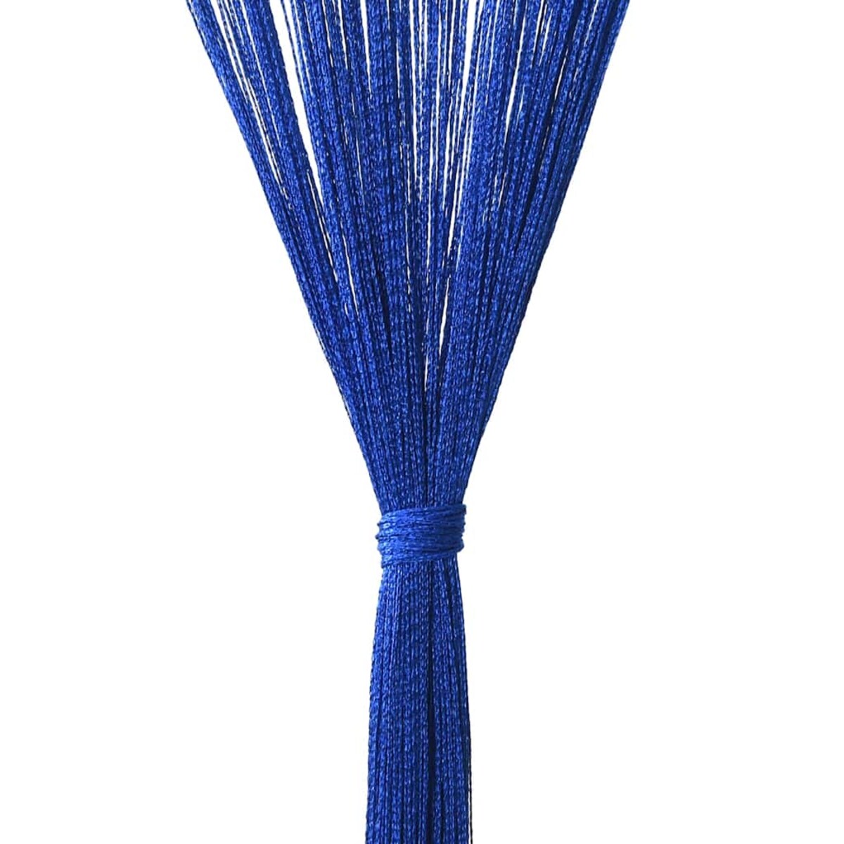 vidaXL Zasłony sznurkowe, 2 sztuki, 100 x 250 cm, niebieskie